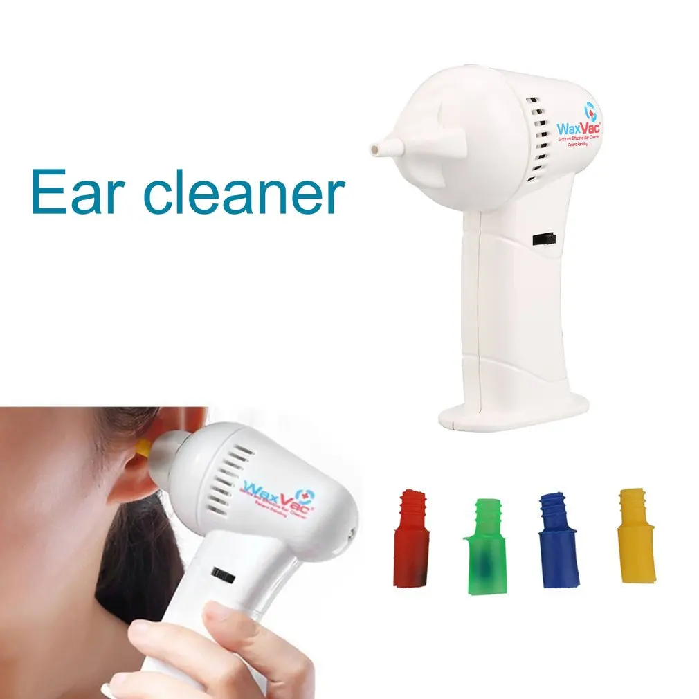 ABS Safe Healthy Easy Painless Health Electric Ear Cleaner Wax Remover Pick Cordless Vacuum Painless Tool dropshipping