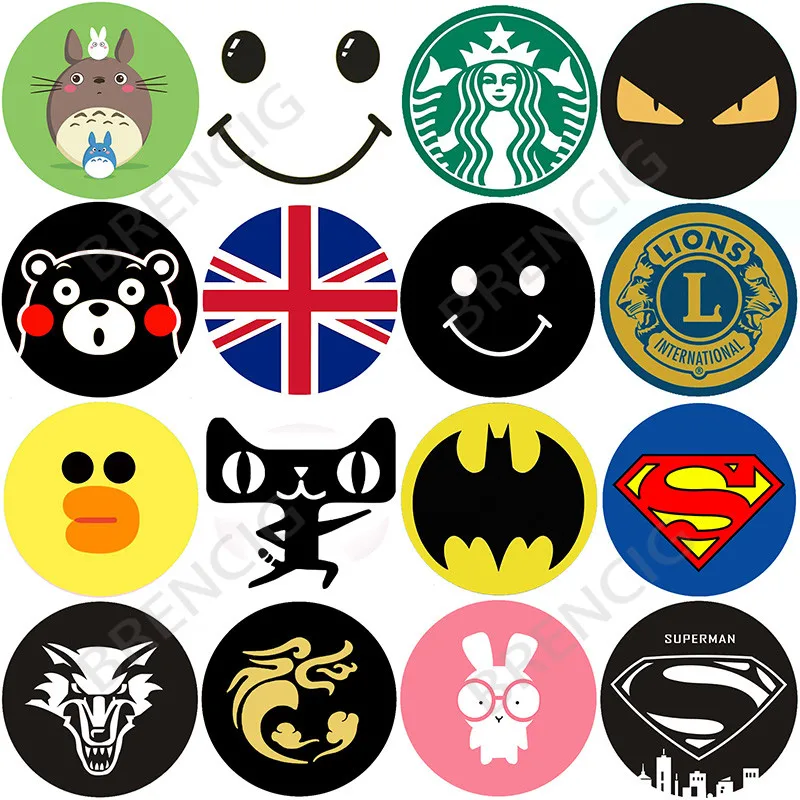 

For 4cm Metal Plate disk iron sheet for Magnet Mobile Phone Holder iron Plate Sticker For Magnetic Car Phone Holder