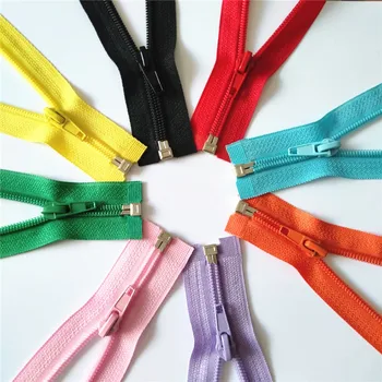 

30cm-70CM (12inch-27.5 inch)10pcs 5# Nylon opening zipper, suitable for of clothing and luggage (20 colors)