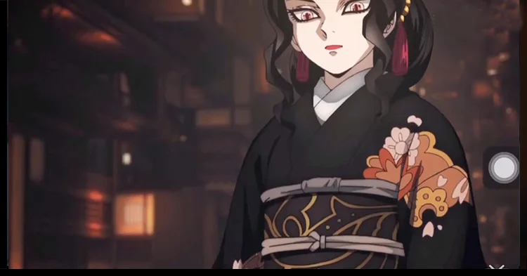 Demon Slayer Kimetsu No Yaiba Kibutsuji Muzan одежда для косплея костюмы для женщин кимоно униформа набор карнавальные Вечерние черные волнистые парик