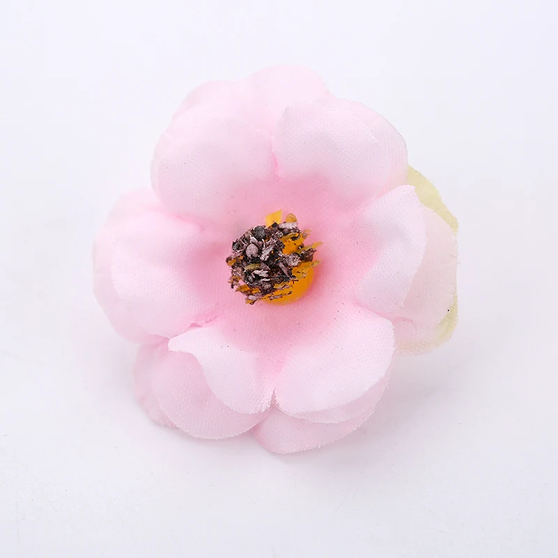 30Pcs 3cm Multicolor Daisy Flower Heads Mini Silk Artificial Flowers for Wedding Home Decoration Christmas Wreath Scrapbooking