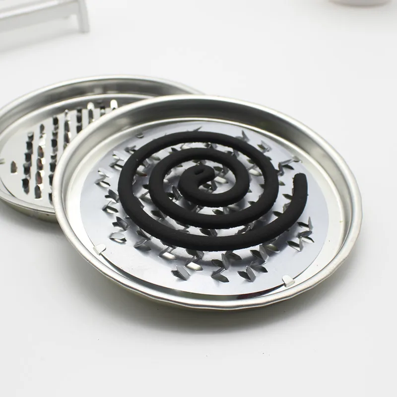 Mosquito Coil Mosquito Seat Mosquito Smudge Box Mosquito Coils of Mosquito Coil Incense Holder with Nail Large Size Wholesale