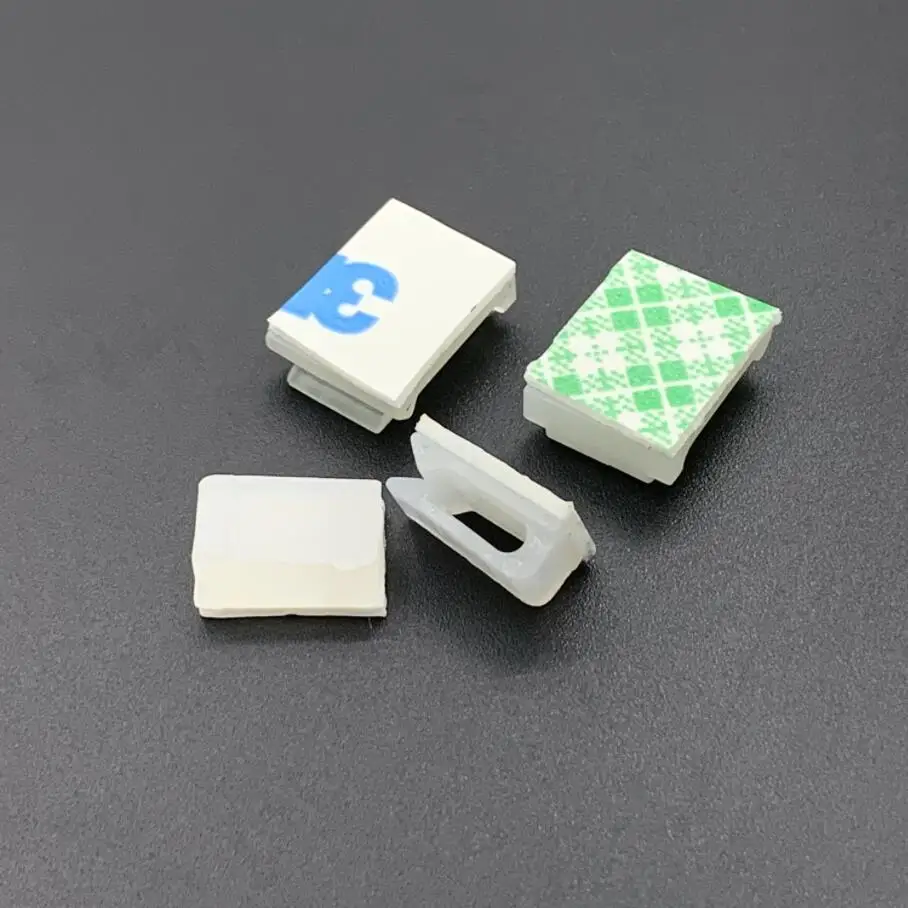 grampos para cabos auto adesivos 3m lote com 500 pecas 1 por 01