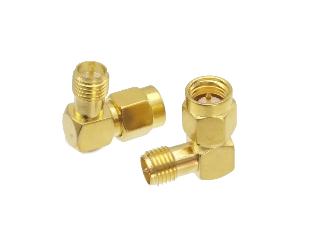 SMA Male to RPSMA Female Right angle两头针