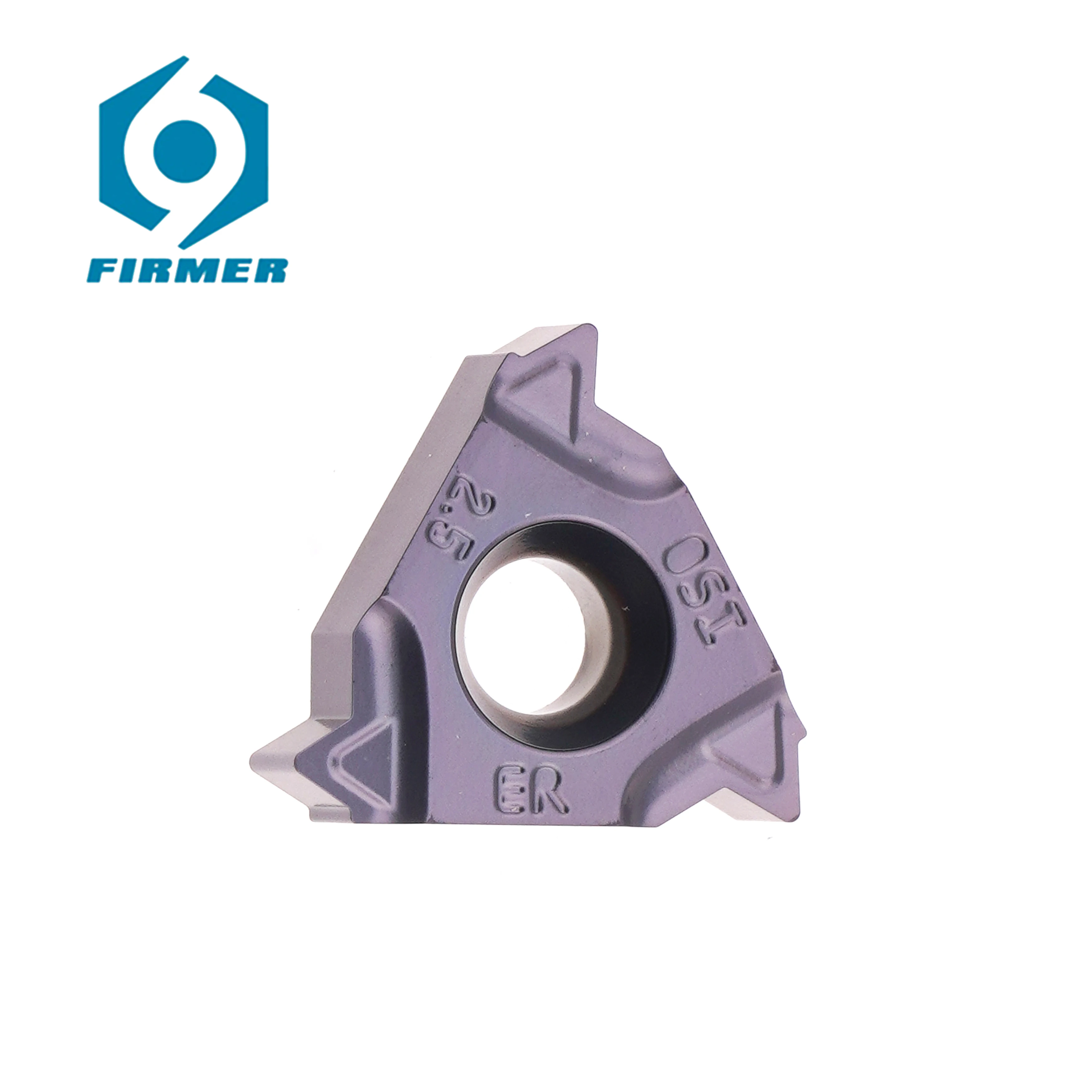 

CNC toolsexternal threading turning insert 16ERM 2.50 ISO thread 2.5mm CNC tungsten carbide cutting tools 10pcs/lot