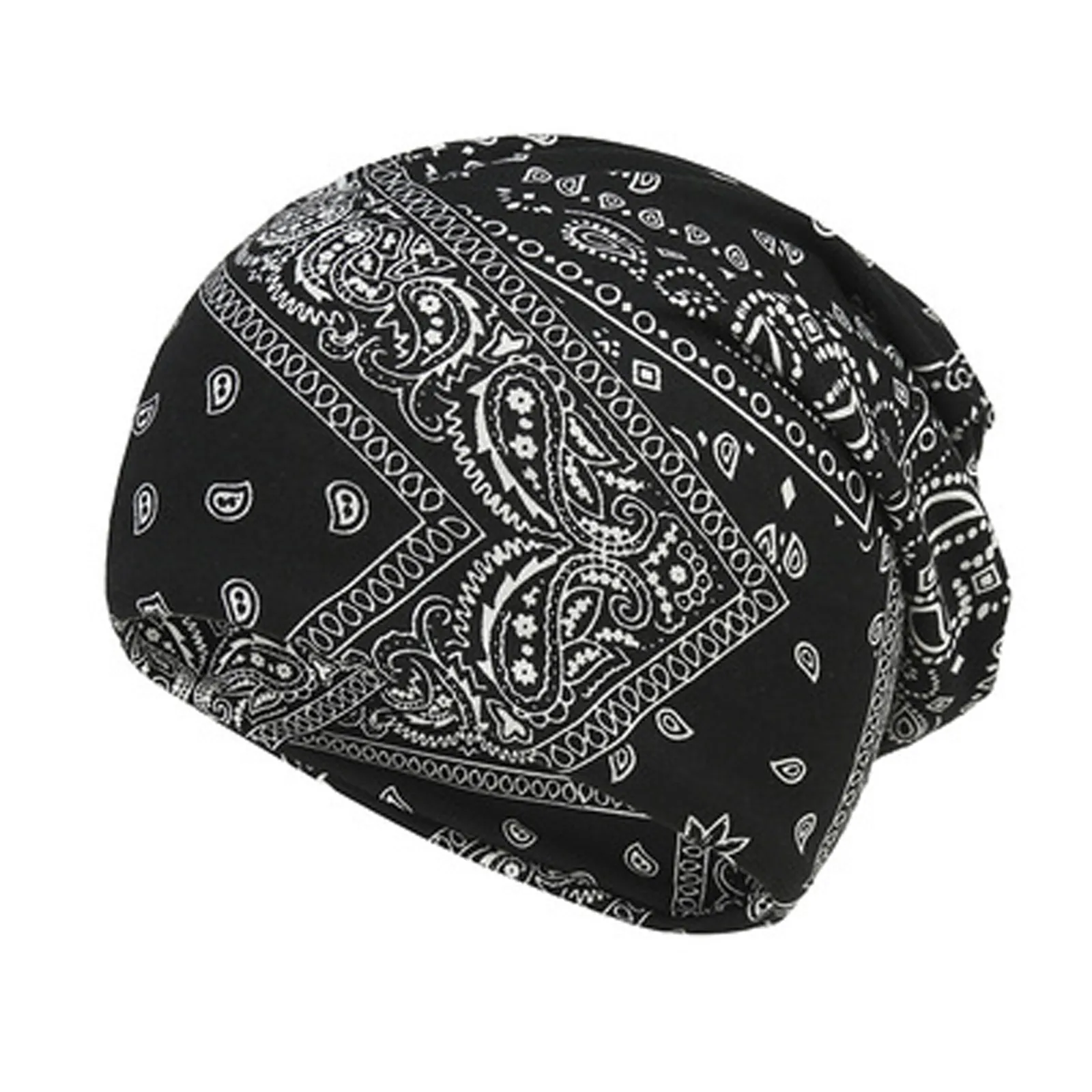 Women's Cashew Flower Head Hat Sleep Chemo Hat Beanie Turban Scarf Chemotherapy Beanie Cap Hijab Headwear Wrap Hair Access muslim headwear head scarf hijab headscarf hijab hats female head wraps