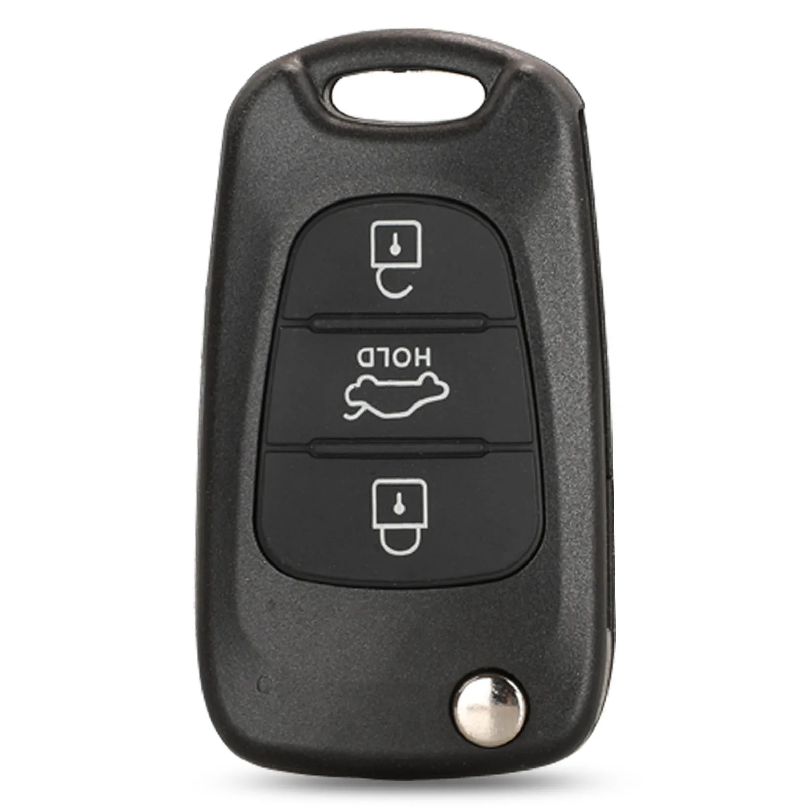 Kutery Складной автомобильный ключ оболочка для Kia K2 K5 Hyundai I30 IX35 3 кнопки с