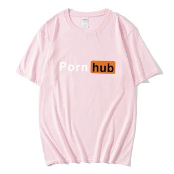 

2020 Print T-shirt Cotton pornhub premium Top Hip Hop Tees Streetwear Male Clothing Summer Casual Harajuku Men T-Shirt футболка