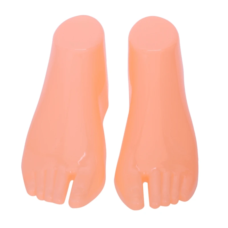 Big deal Pair of Hard Plastic Feet Mannequin Foot Model Tools for Shoes Display (Adult Feet) | Дом и сад