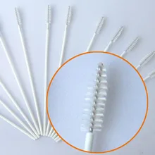 Производители поставляют соломенный набор щеточек для кормления бутылочки аксессуары пластиковая соломинка нержавеющая сталь щетина