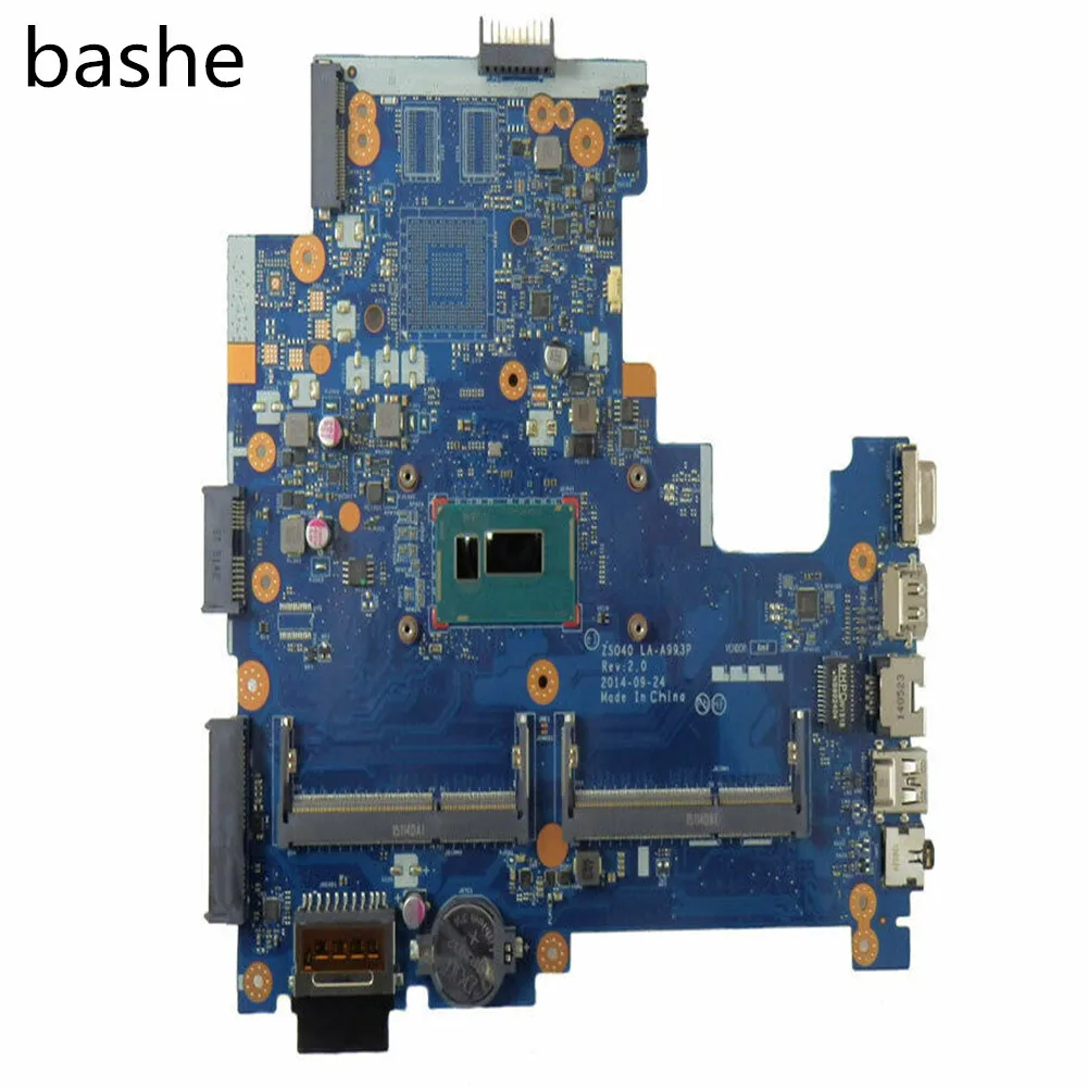 Для HP 14R 15R 240 G3 ноутбук материнская плата la-a993p i3 765364-001 аккумулятор большой емкости