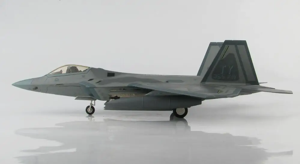 Хобби мастер Lockheed F-22A Raptor Bay графство 02-4040 325 FW 43rd Sq 2008 1/72 литье под давлением модель самолета