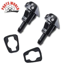 Форсунки для мытья лобового стекла Partsworld, 2 шт., для Hyundai/Kia, замена OEM 98630-YY000, комплект распылителя Форсунки для мытья лобового стекла Partsworld, 2 шт., для Hyundai/Kia, замена OEM 98630-YY000, комплект распылителя