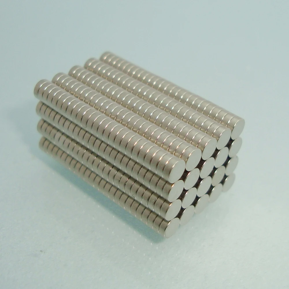 200 шт. Dia3.175x1.6mm Неодимовый магнитный тонкий диск редкоземельный неодимовый сильный постоянный магнит редкоземельный N42SH