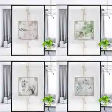 Стеклянная наклейка, китайский стиль, цветок, птица, раздвижная дверь, светильник для ванной комнаты, полупрозрачная, непрозрачная, затеняющая, матовая пленка