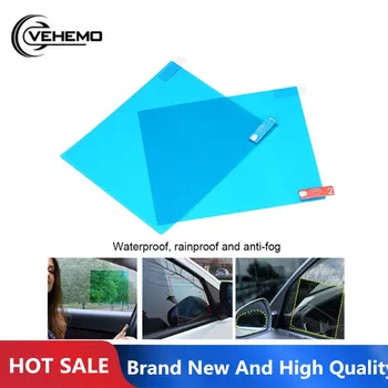 

Durable Anti-Fog Film Cars Parts Automotive Waterproof 175x200mm 2pcs Cars Door Window Scalable Rain-Proof Antifog Sticker