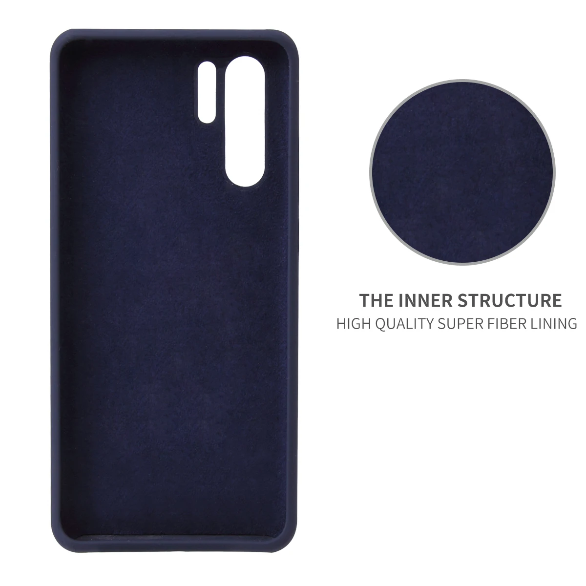 High Quality Soft-Touch Silky Silicone Back Cover for Huawei P40 P30 P20 PRO MATE 30 PRO