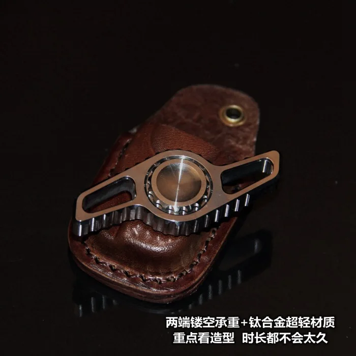 Металлический mechforce Dezhou City Saw моделирующий титановый сплав отпечаток пальца взрослого гироскопа для декомпрессии пальчиковой игрушки