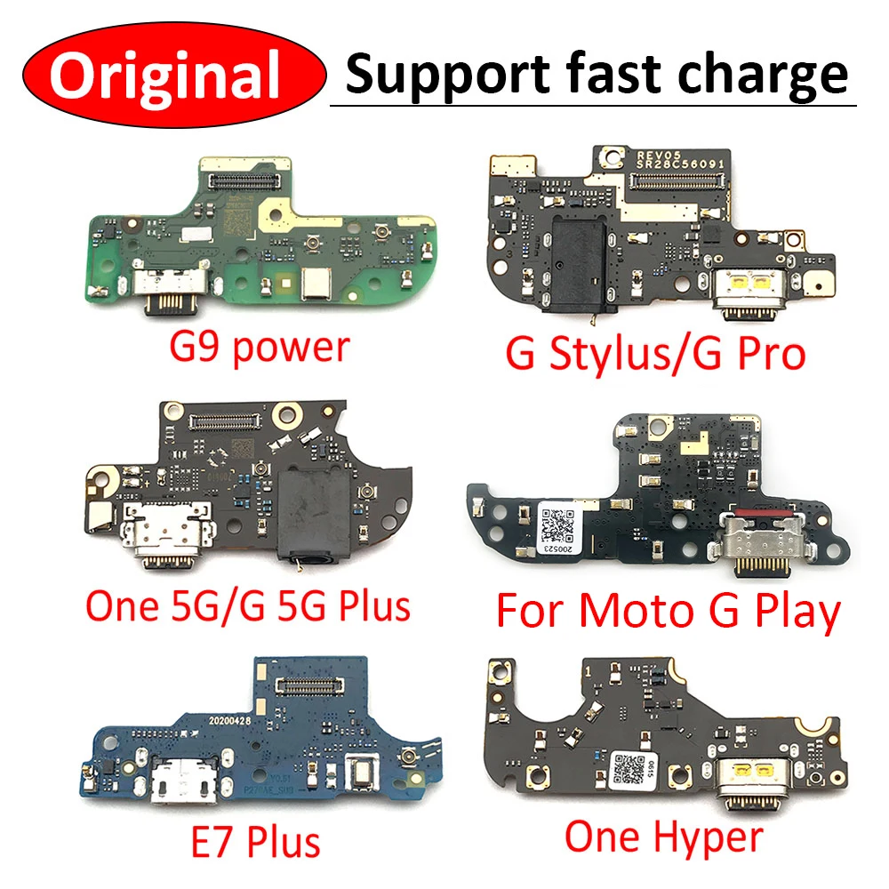 Оригинальное зарядное устройство USB для телефона гибкий кабель Moto G9 Power G Stylus Pro One