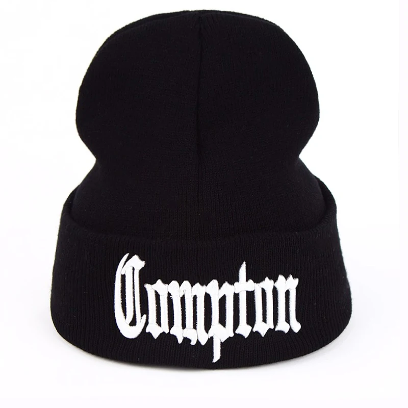 Новые западные пляжные гангста Compton Eazy-E зимние теплые модные детские шапки вязаный берет шапки хип-хоп Gorros вязаные шапки для мужчин и женщин
