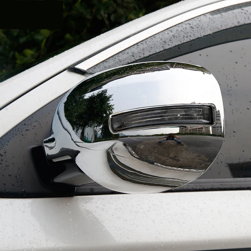 Для Mitsubishi Outlander 2013 2014 2015 2016 2017 2018 углеродное волокно боковое зеркало заднего вида
