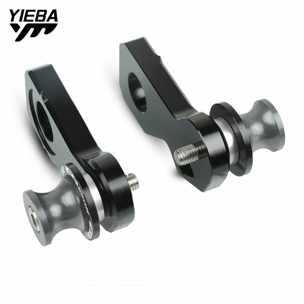 

CNC MOTORCYCLE REAR WHEEL AXLE STAND PICK UP HOOK SET COTTON REELS FOR Honda CB650R Neo Sports Cafe 2019