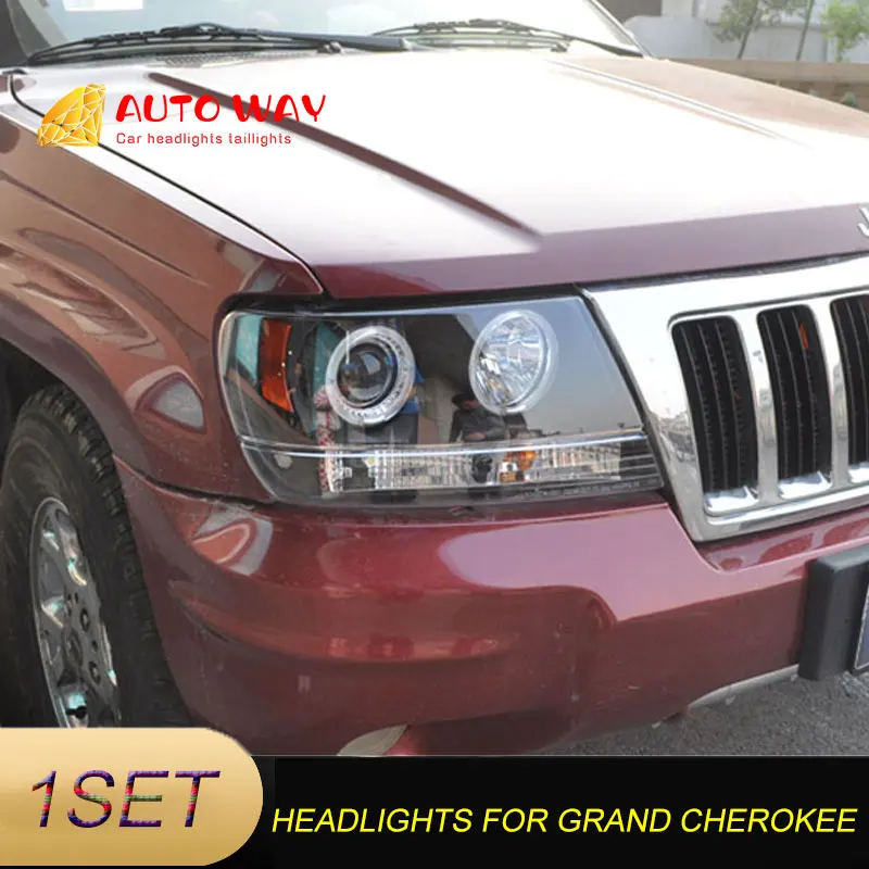 Автомобильный Стайлинг чехол для Jeep Grand Cherokee головной светильник s 1994-2004