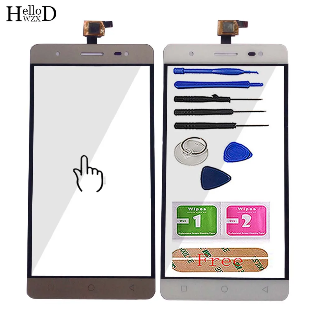 

5.5'' Mobile Touch Screen Panel For Senset E500 Touch Screen Digtizer Lens Sensor Panel Front Glass Replacement Tools 3M Glue