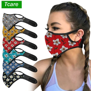 

Reusable Cloth Face Masks Washable Face Coverings, Easier Breathing Nose Mouth Facemasks for Travel Dust Pollution Protection