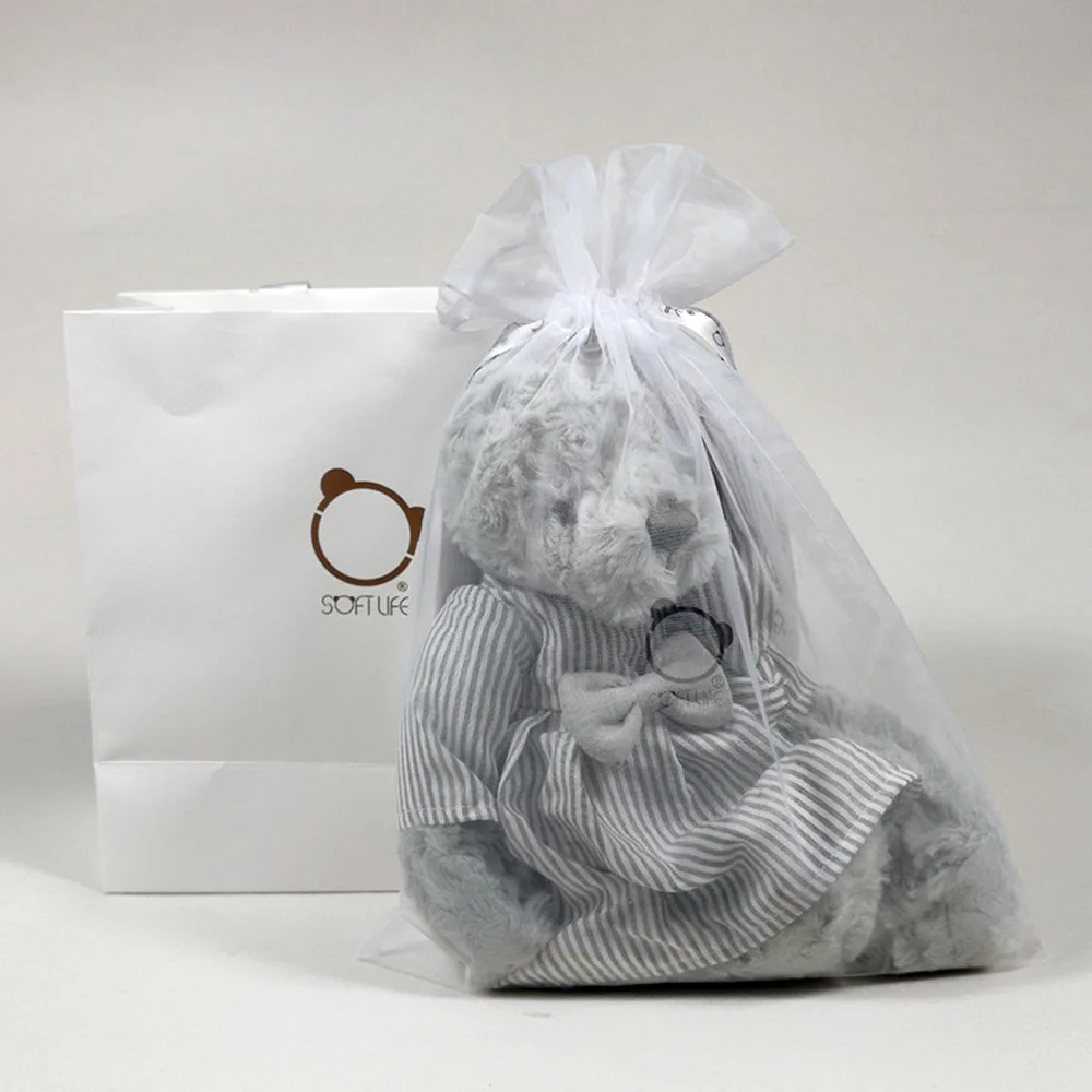 Girl Gift package 30 см, милый плюшевый мишка, мягкая игрушка для сна, плюшевый мишка, игрушка, кукла, подарки для детей, младенцев D1150n15 - Цвет: Girl Gift package