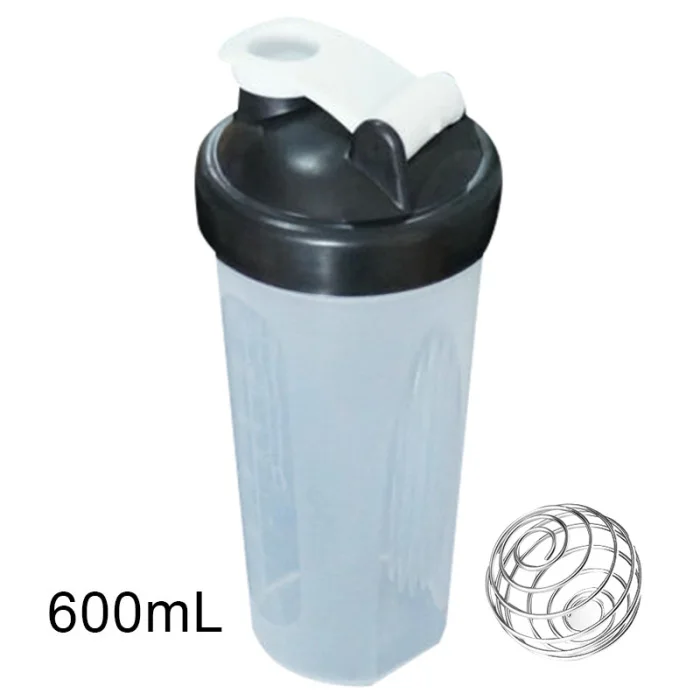 400/600ml протеин смешивание порошка чашки запаянный герметичный шейкер с перемешивающий шарик BB55
