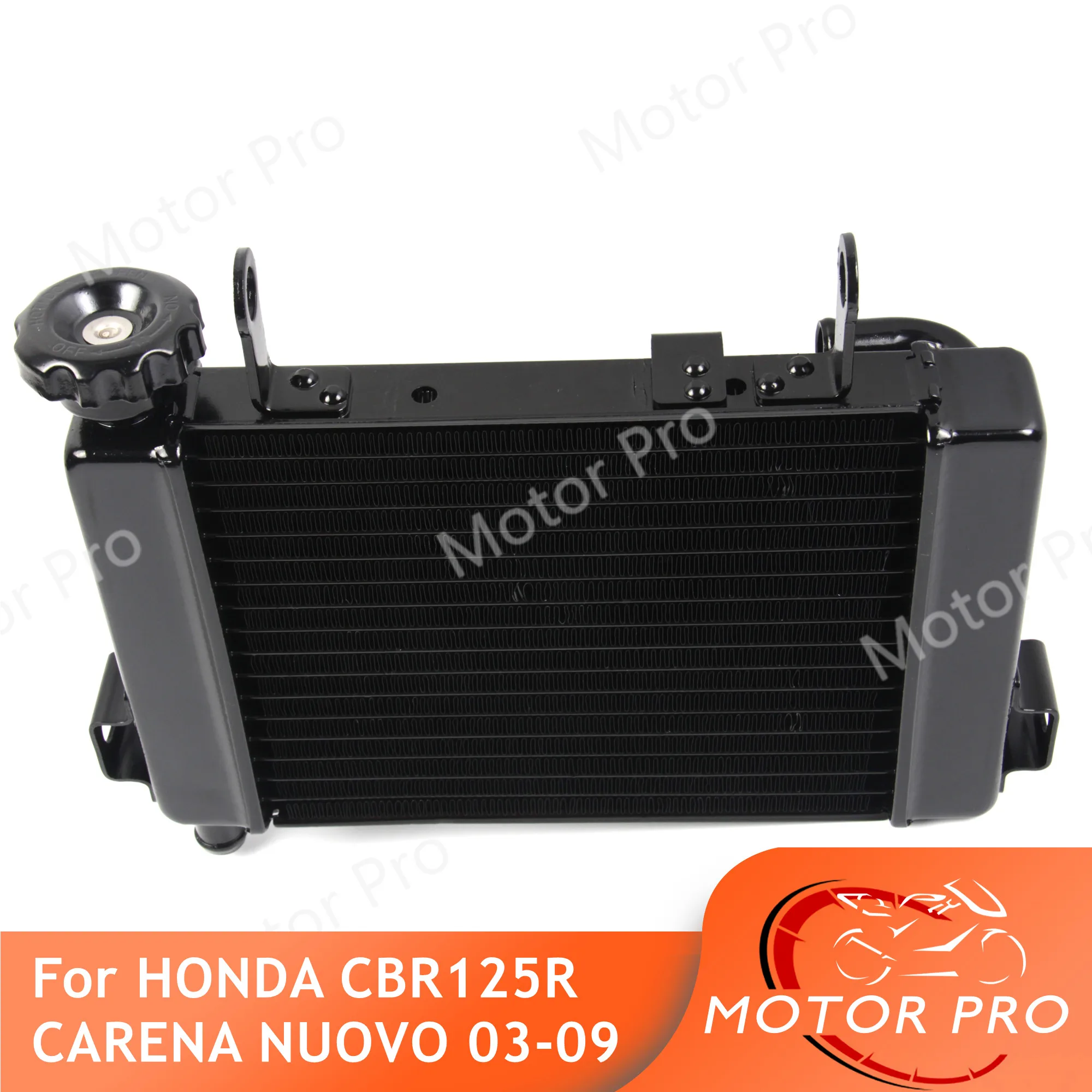 오토바이 라디에이터, 혼다 CBR125R 카레나 NUOVO용 2003 2009 냉각 쿨러, CBR 125 R CBR125 2004 2005 2006 2007 2008