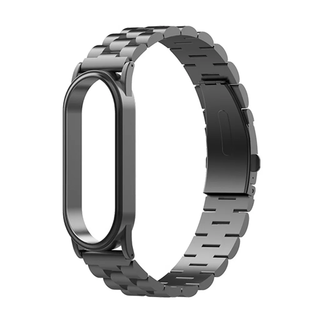 Ouhaobin для Xiaomi mi группа 4 металлический ремешок из нержавеющей стали для mi Band 4 браслет Xiaomi mi ремешок 4 Замена браслета 906#2