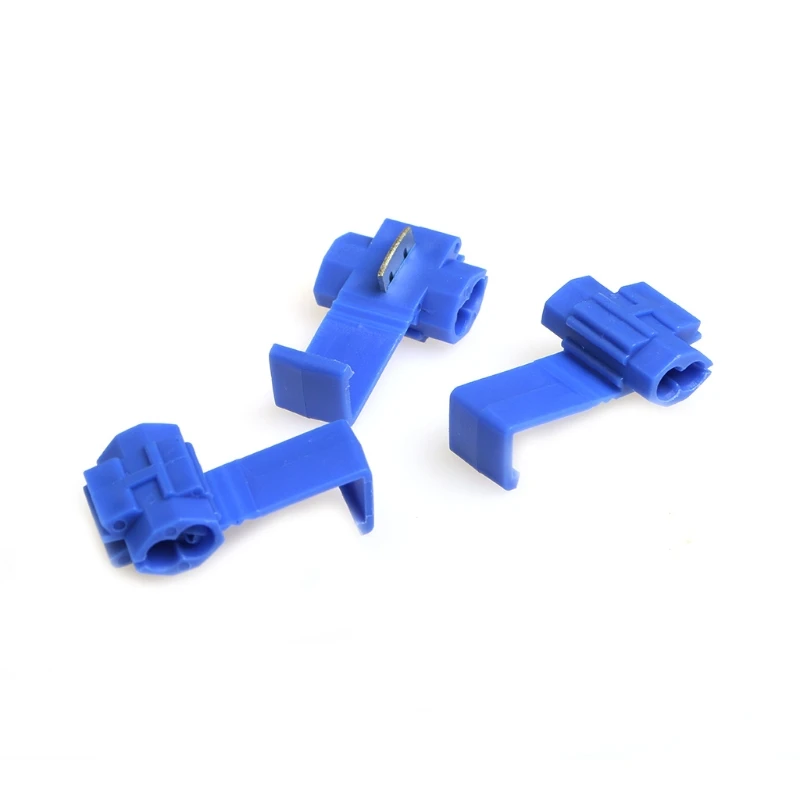 50 Pcs Scotch Lock Wire Electrical Cable Connector Quick Splice Terminal Crimp