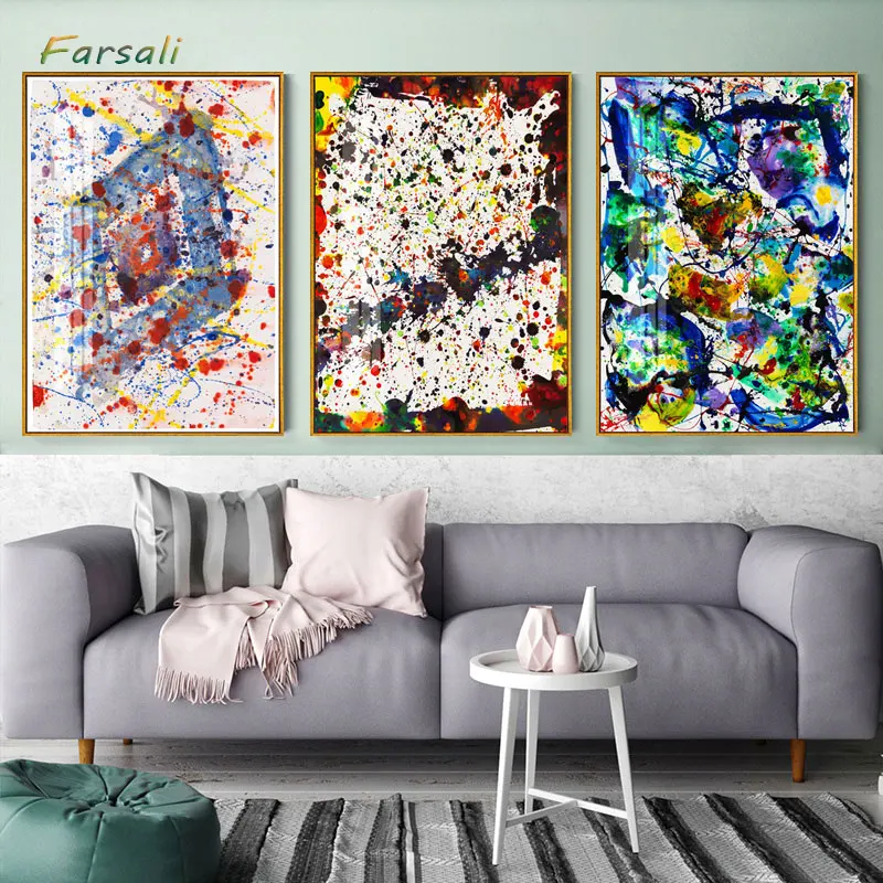 Modern Fashion Abstract Decoration Nordic Canvas Print Painting Art Wall Pictures for Living Room Home Décor | Дом и сад