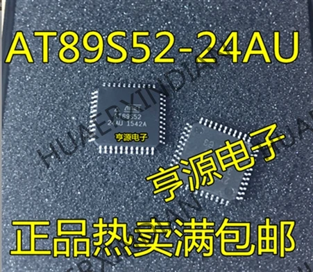 10 шт./лот AT89S52-24AU AT89S52 QFP-44 ATMEL в
