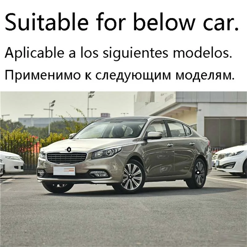 Защитные Наружные молдинги модифицированные аксессуары украшения автомобиля аксессуары гоночные грили 14 15 16 17 для Kia K4
