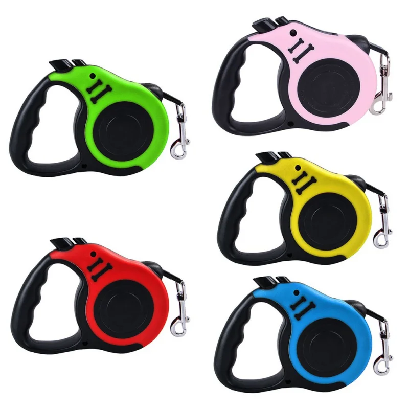 3/5M Retractable Dog Leash Automatic Flexible Puppy Cat Traction Rope Belt for Small Medium Dogs Pet Products | Дом и сад