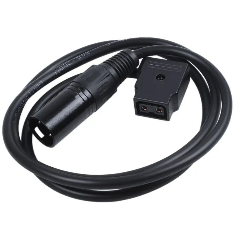 

Length 1m Power Cord D-TAP XLR Female to 4 Pin Male Adapter Cable Adapt XLR female to D-tap