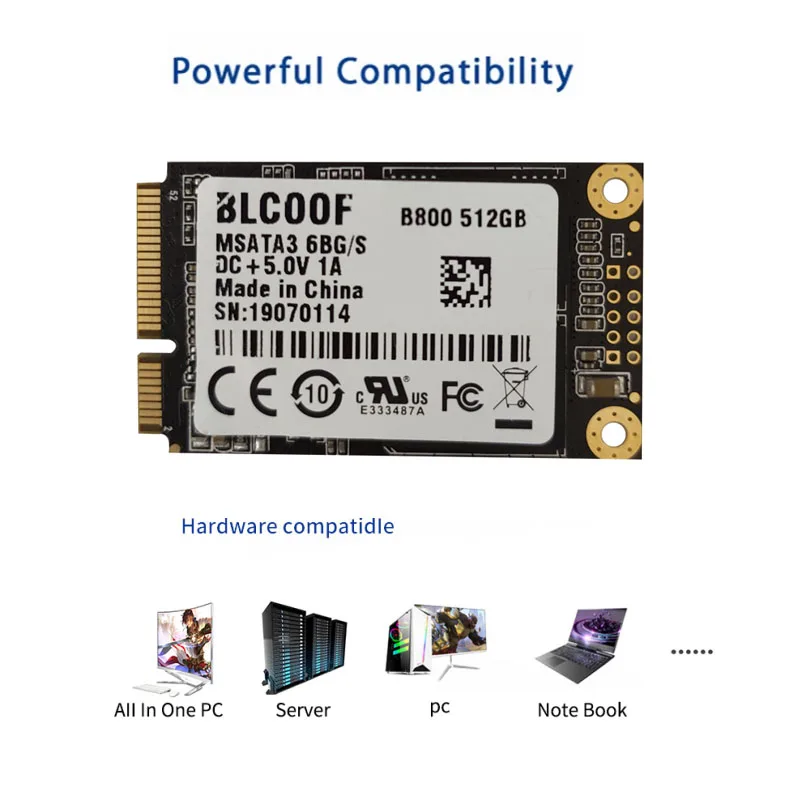 MSATA-SATA SSD 512 ГБ Мини Внутренний твердотельный накопитель Жесткий диск SSD BLCOOF для ноутбука и настольного компьютера продвижение