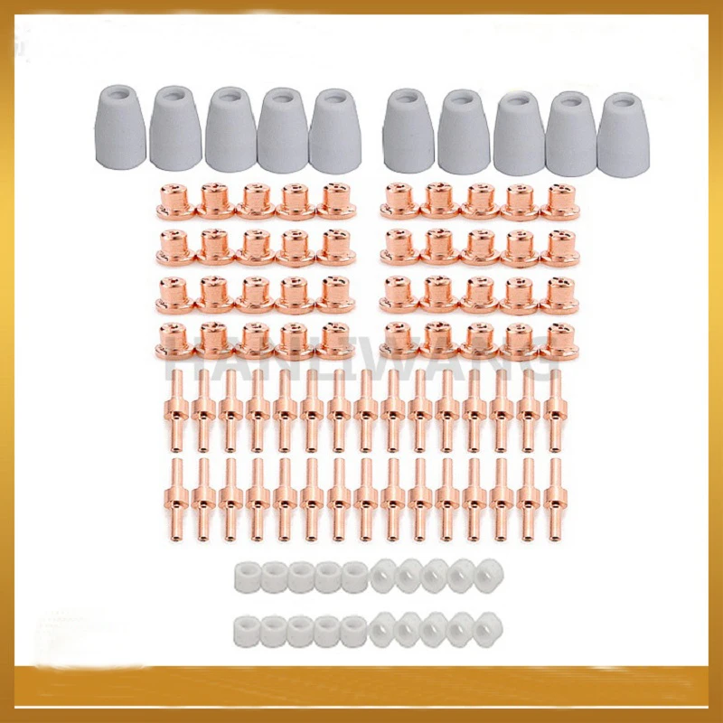 100 шт. Расширенный PT31 плазменный резак расходные материалы как ESAB/L-TEC PT-31, JG-40 и WSD-LG40