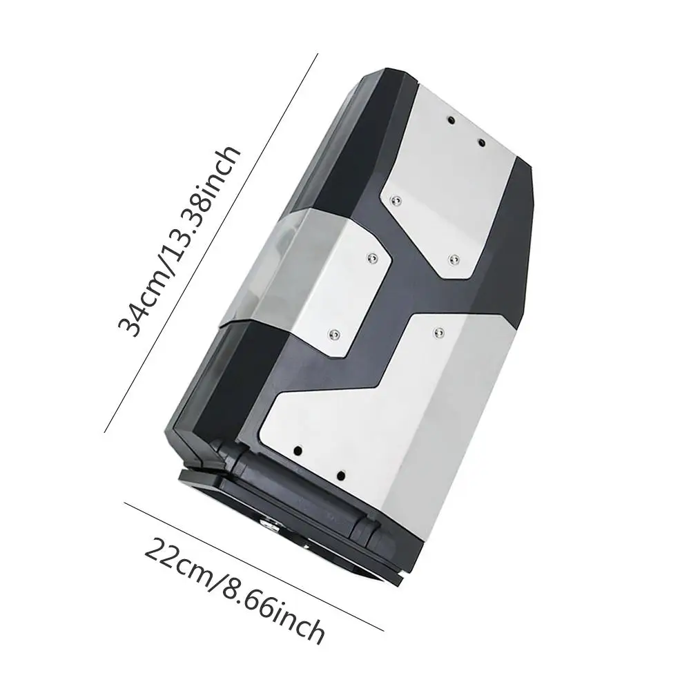 Мотоцикл Toolbox левый боковой кронштейн алюминиевый чехол для R1250GS R1200GS LC& Adventure 2002 2008 нержавеющая 4.2L ящик для инструментов