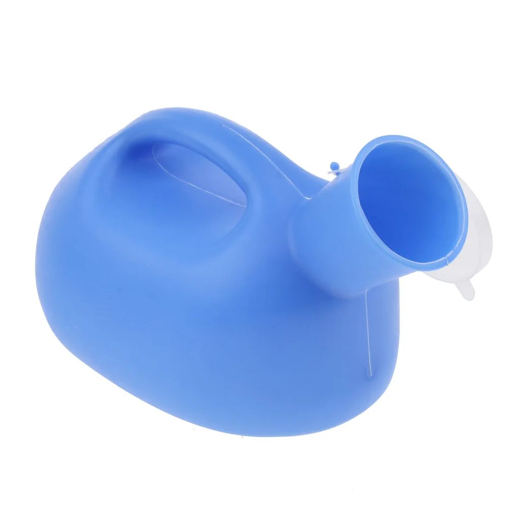 Portable Male Urinal Potty Pee Collector Storage Bottle for Hospital Travel Camping, 2000ml, with Tight Seal Lid, Leakproof 4