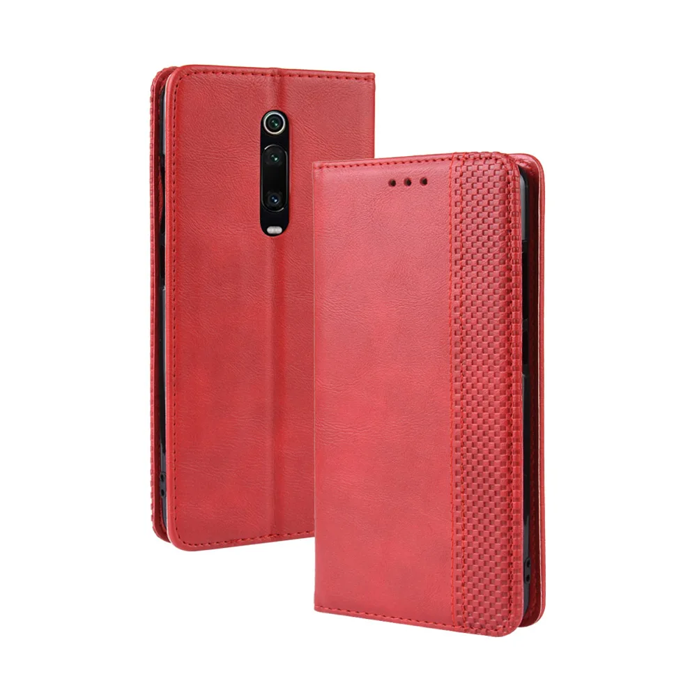 Магнитный винтажный кожаный чехол Премиум Coque для Xiaomi mi 9T Pro mi 9T Pro 9TPro чехол 6,39 дюймов флип фривольный анти-осенний чехол