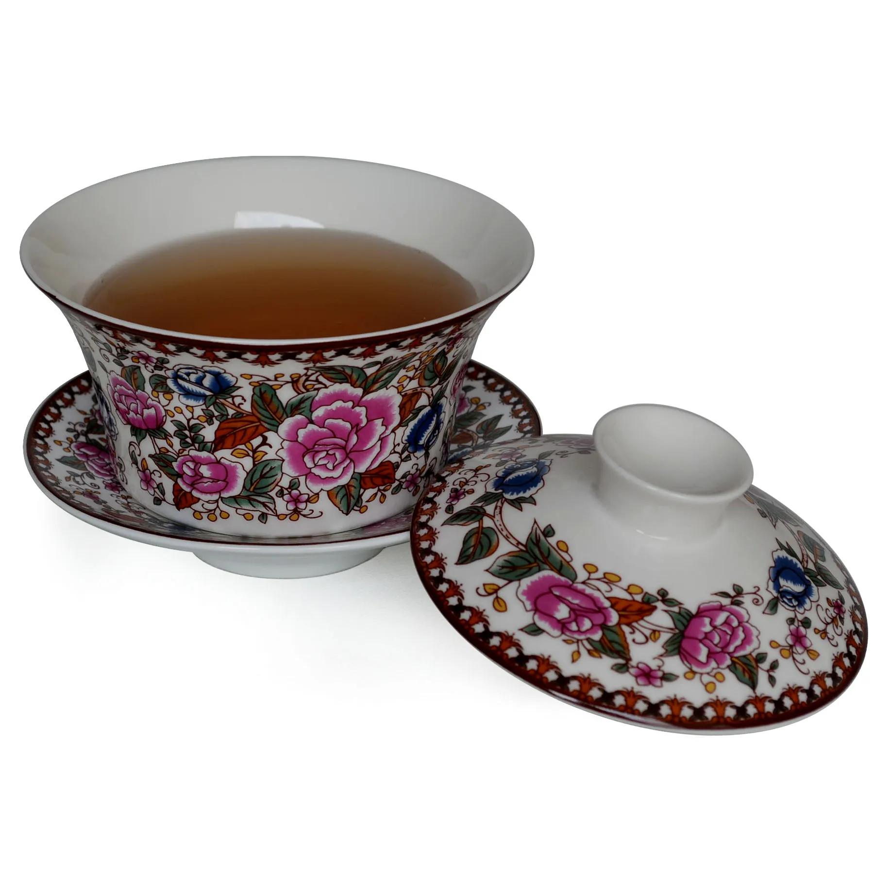 Gaiwan 200 мл супница penoy фарфоровые чайные чашки Цзиндэчжэнь Традиционный китайский чайный набор крышка чашки блюдце чашка Крышка Чаша