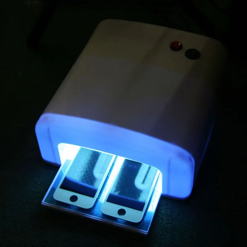 

UV Lamp for Phone Screen Repairing Curing Light Dryer Curing Lamp U-Shaped Bulb Glass US Plug Cellphone Glue Ultraviolet
