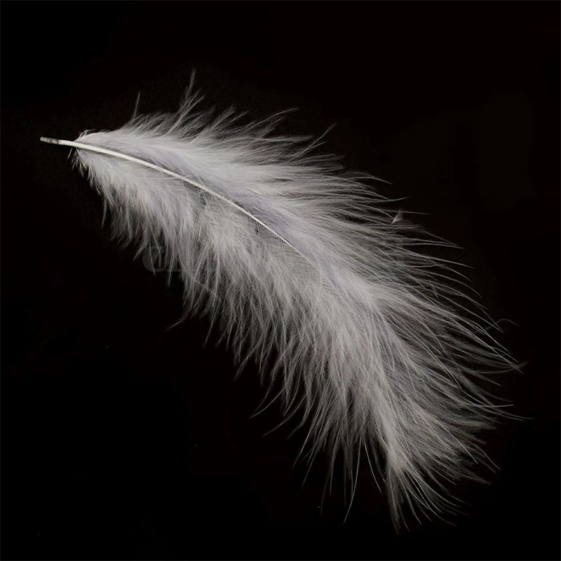 Hot Sale 100pcs Fluffy Marabou Feathers Party Wedding Trim Trimming Decor DIY 8-15 cm White | Дом и сад