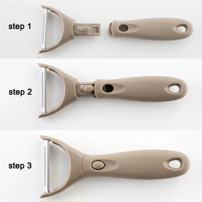 Multifunctional Kitchen Gadgets Set Cutter Peeler Chopping Board with Cover JS22