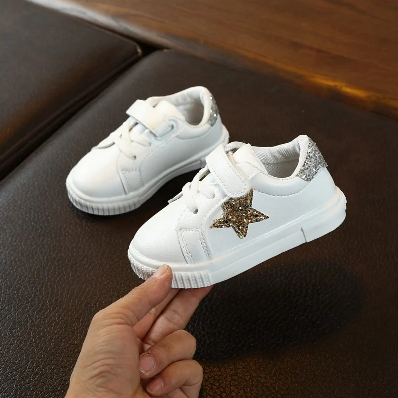 

Children Casual Shoes Baby Girls shoes Boys Sneakers Autumn Breathable Anti-Slip Star Pattern Shoe Soft Soled Spring Winter