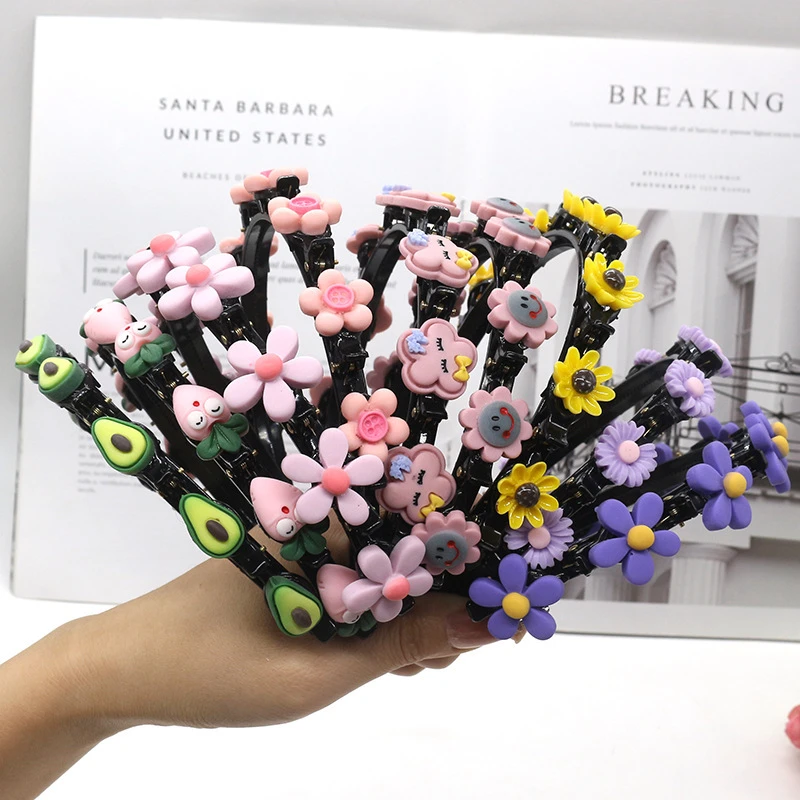 21 Cartoon Children S Hair Band Fashion Hair Accessories Princess Little Girl Hairpin Hair Clip Braid Hair Ornaments As Gift Girl S Hair Accessories Aliexpress